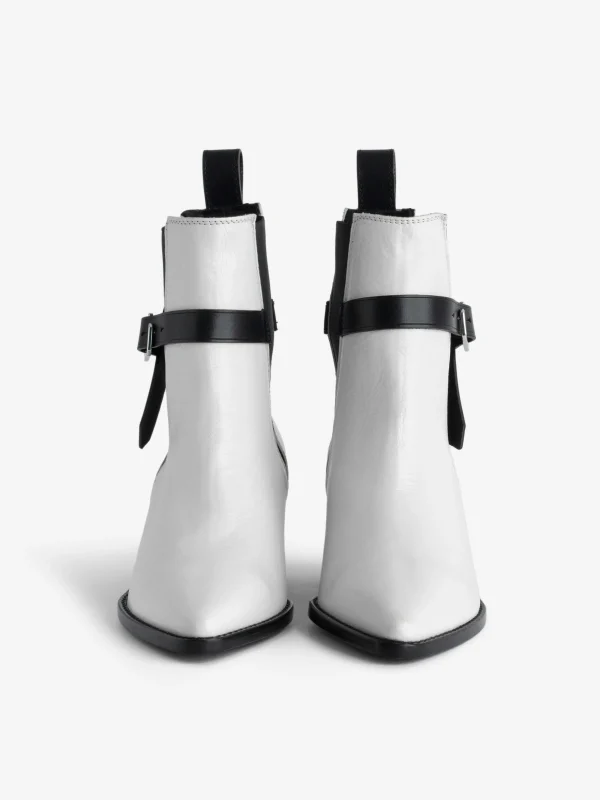 Zadig&Voltaire Tyler Ankle Boots Ice Hot