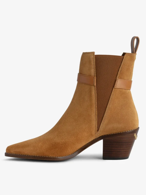 Zadig&Voltaire Tyler Suede Ankle Boots Heritage Clearance