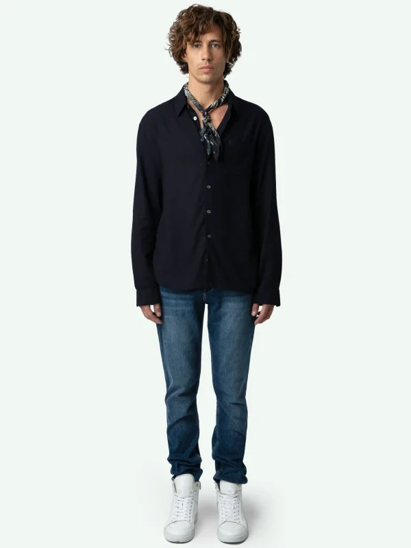 Zadig&Voltaire Tyrona Shirt Encre Store