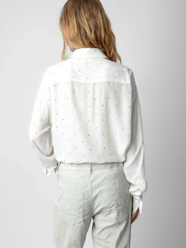 Zadig&Voltaire Tyrone Diamanté Shirt Judo Discount