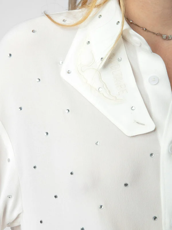 Zadig&Voltaire Tyrone Diamanté Shirt Judo Discount