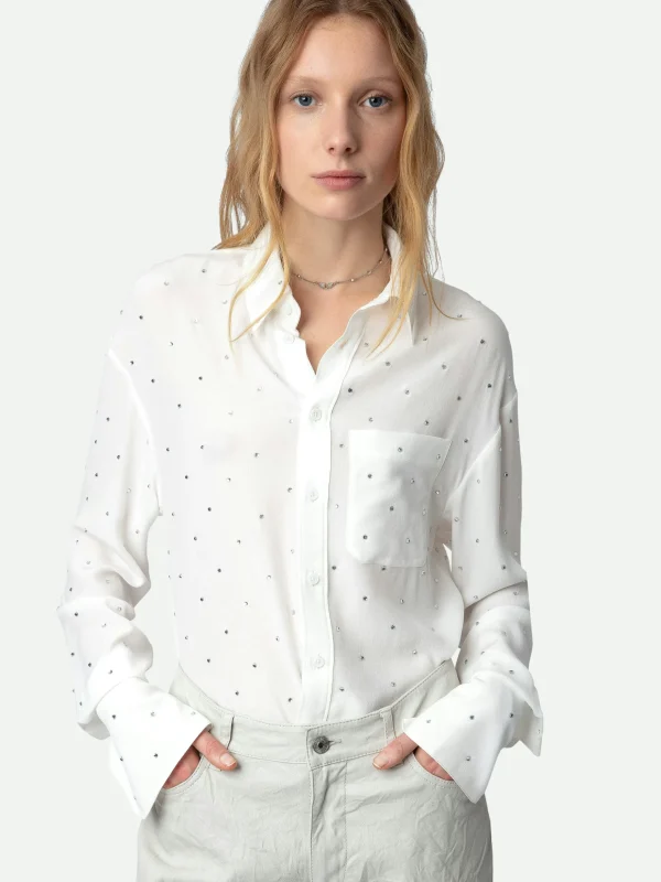 Zadig&Voltaire Tyrone Diamanté Shirt Judo Discount