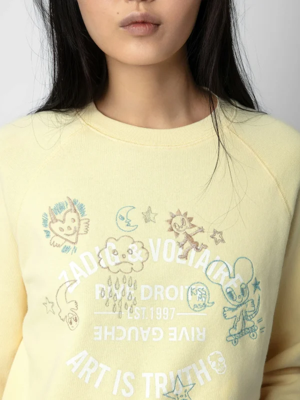 Zadig&Voltaire Upper Insignia Sweatshirt Shea Shop