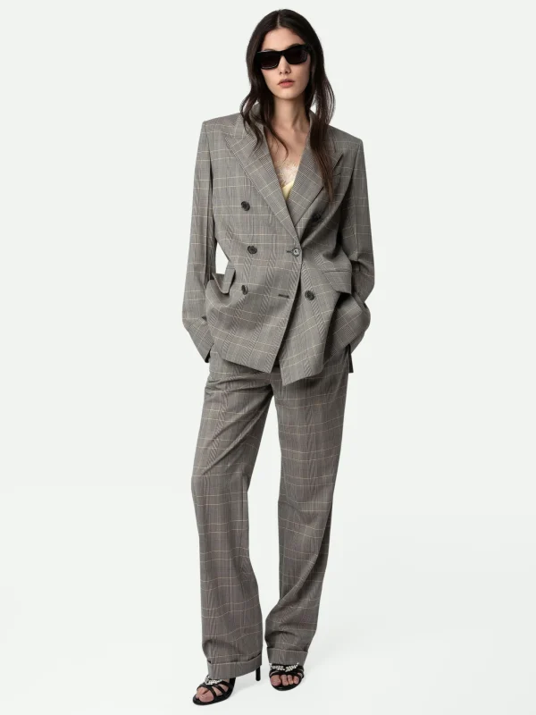 Zadig&Voltaire Vaena Blazer Grey New
