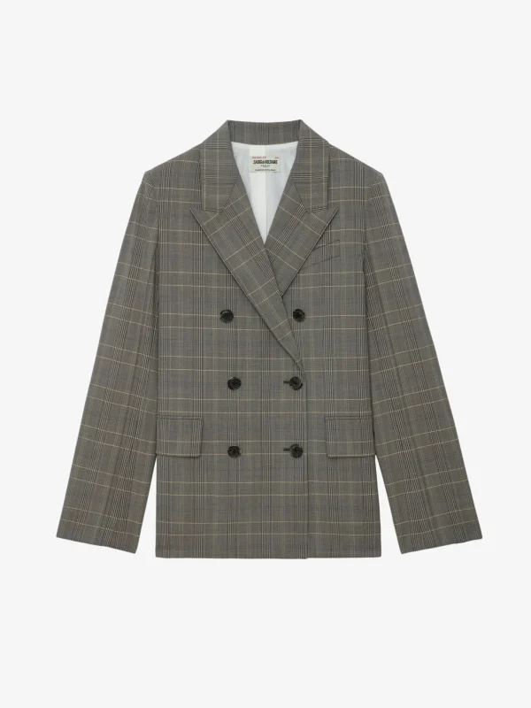 Zadig&Voltaire Vaena Blazer Grey New