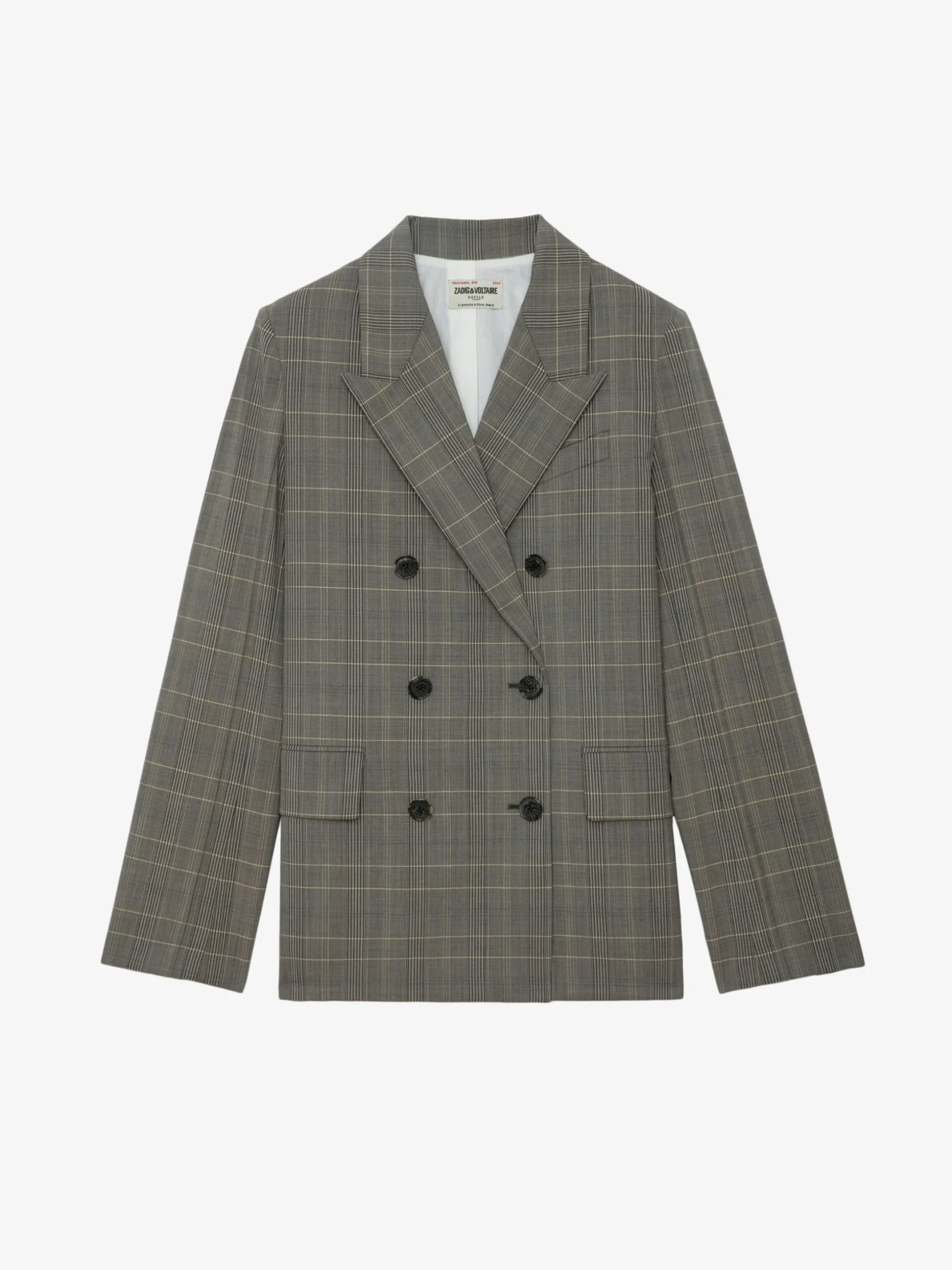 vaena_blazer_5.webp Zadig&Voltaire Vaena Blazer Grey New