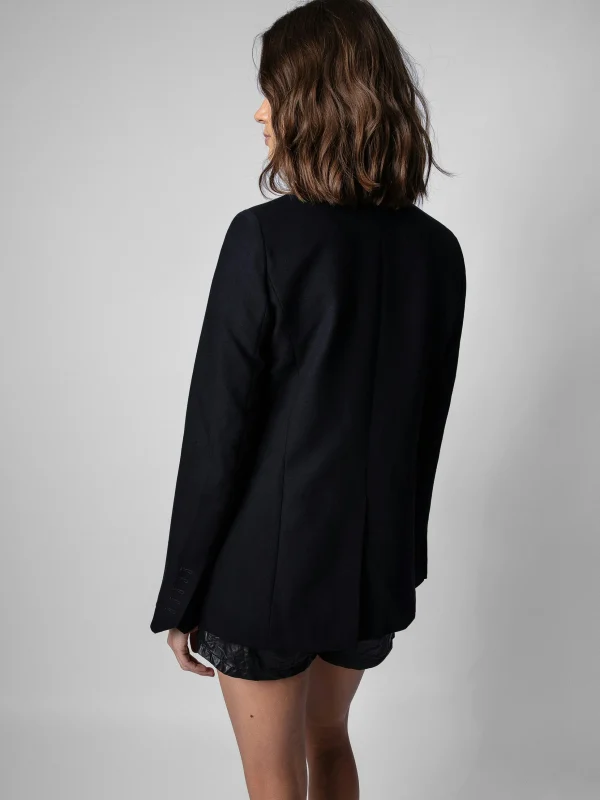 Zadig&Voltaire Very Bis Blazer Navy Flash Sale
