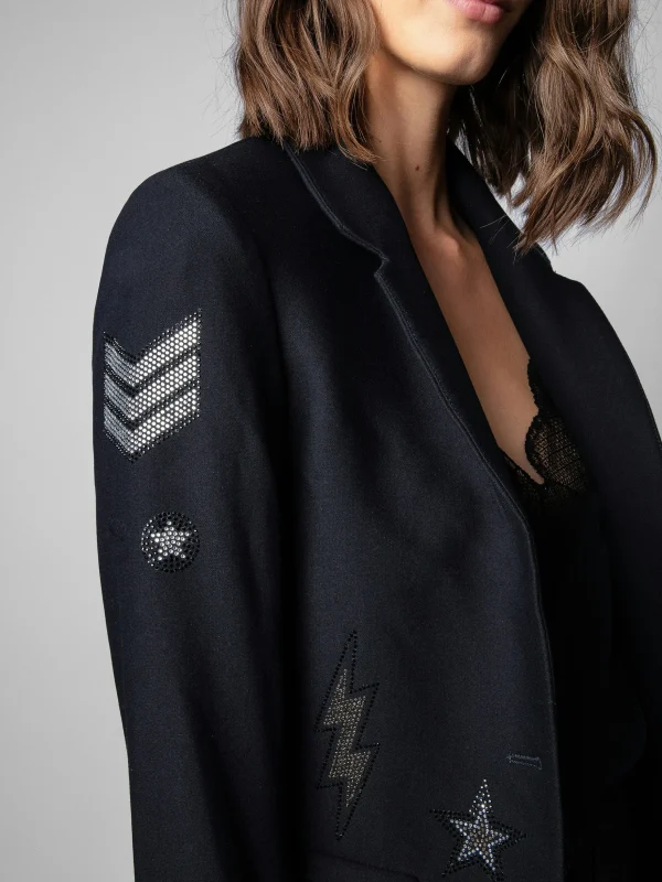Zadig&Voltaire Very Bis Blazer Navy Flash Sale