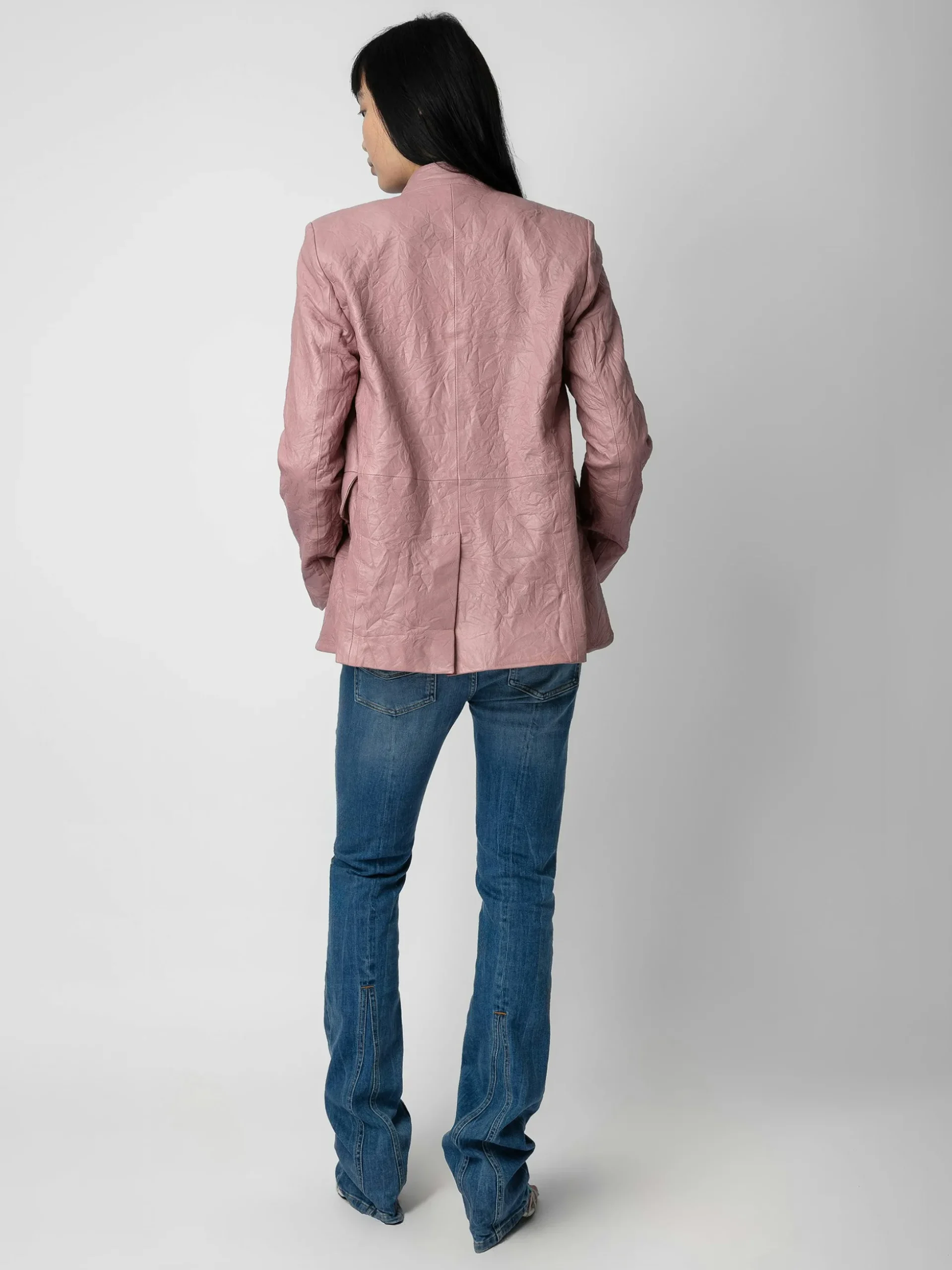 very_crinkled_leather_blazer_1.webp Zadig&Voltaire Very Crinkled Leather Blazer Primrose Sale