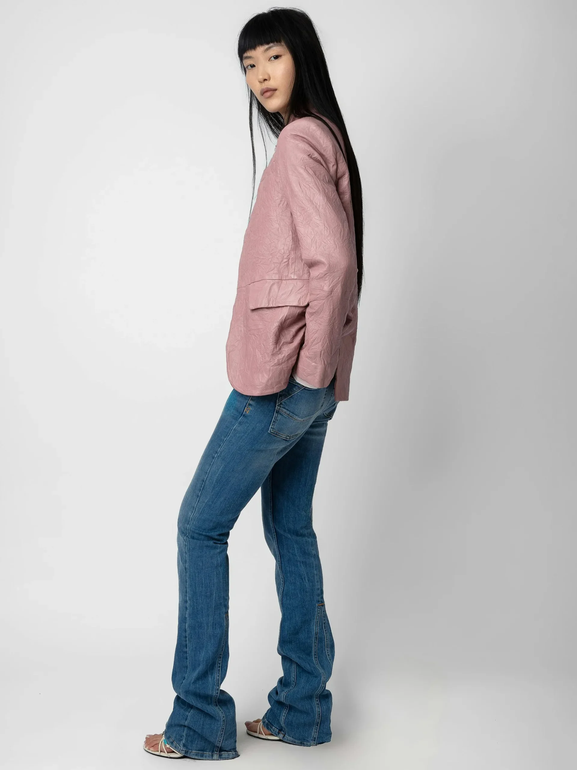very_crinkled_leather_blazer_4.webp Zadig&Voltaire Very Crinkled Leather Blazer Primrose Sale