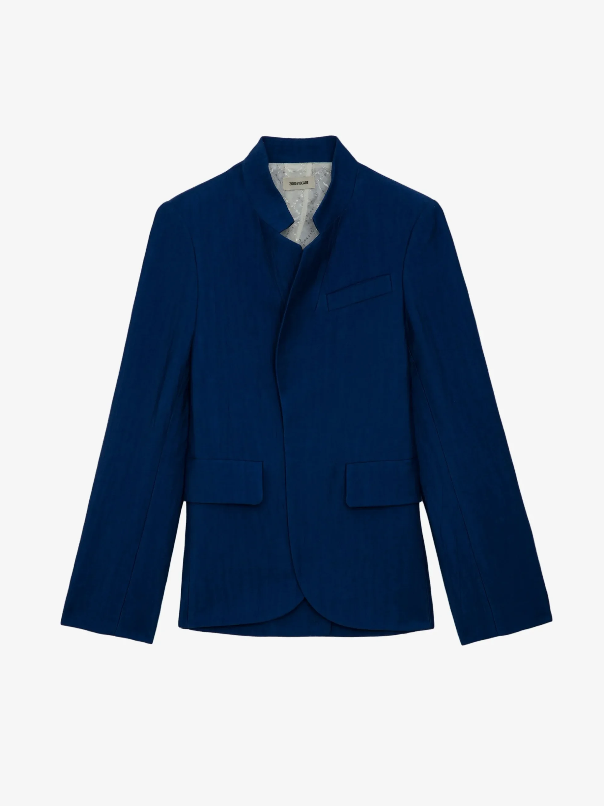 very_linen_blazer_4-1.webp Zadig&Voltaire Very Linen Blazer Deep sea Flash Sale