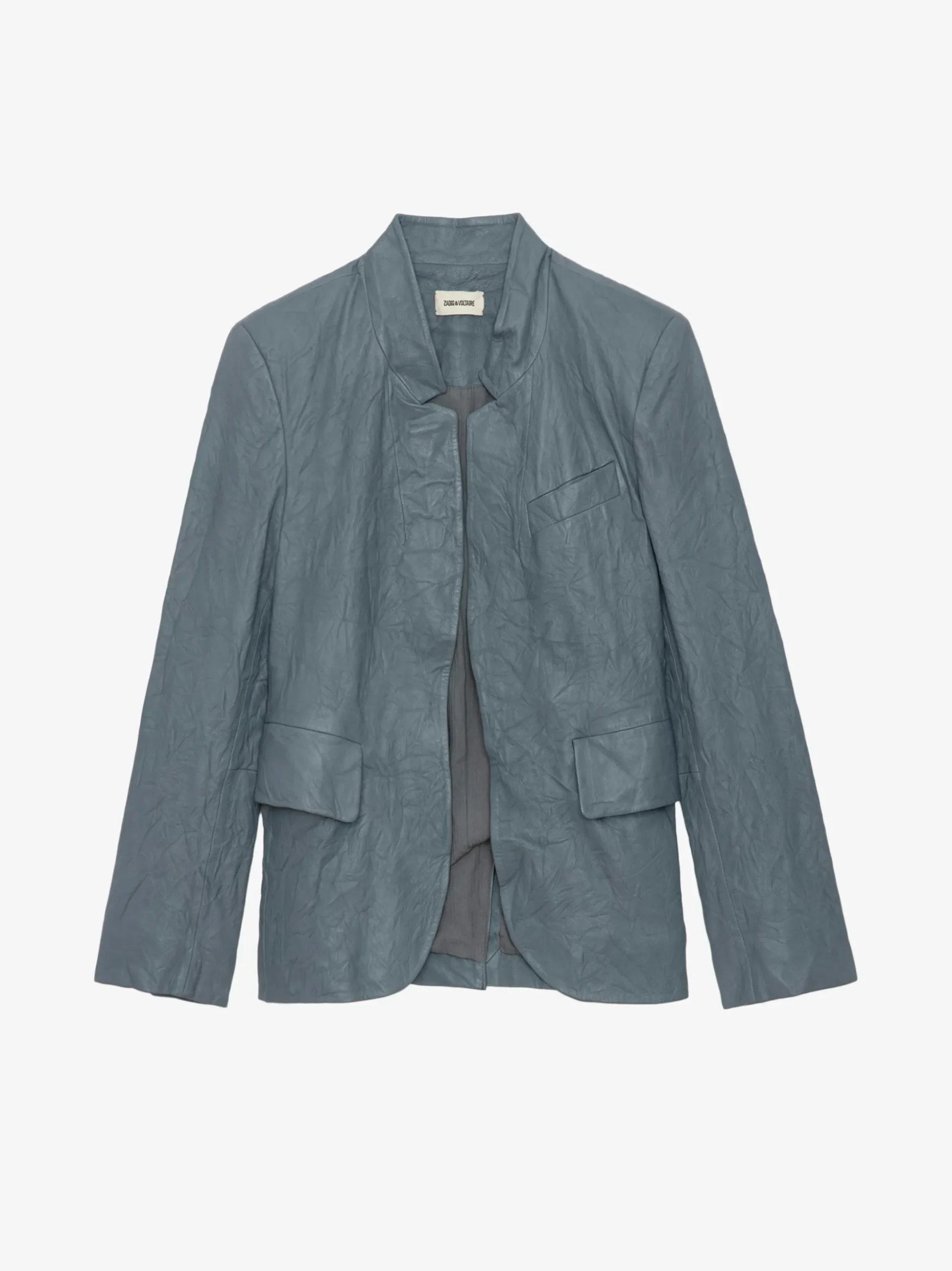 verys_crinkled_leather_blazer_5-1.webp Zadig&Voltaire Verys Crinkled Leather Blazer Light blue Best