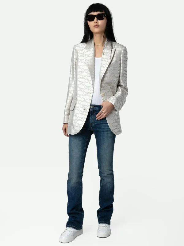 Zadig&Voltaire Vicka Wings Jacquard Blazer Scout Store