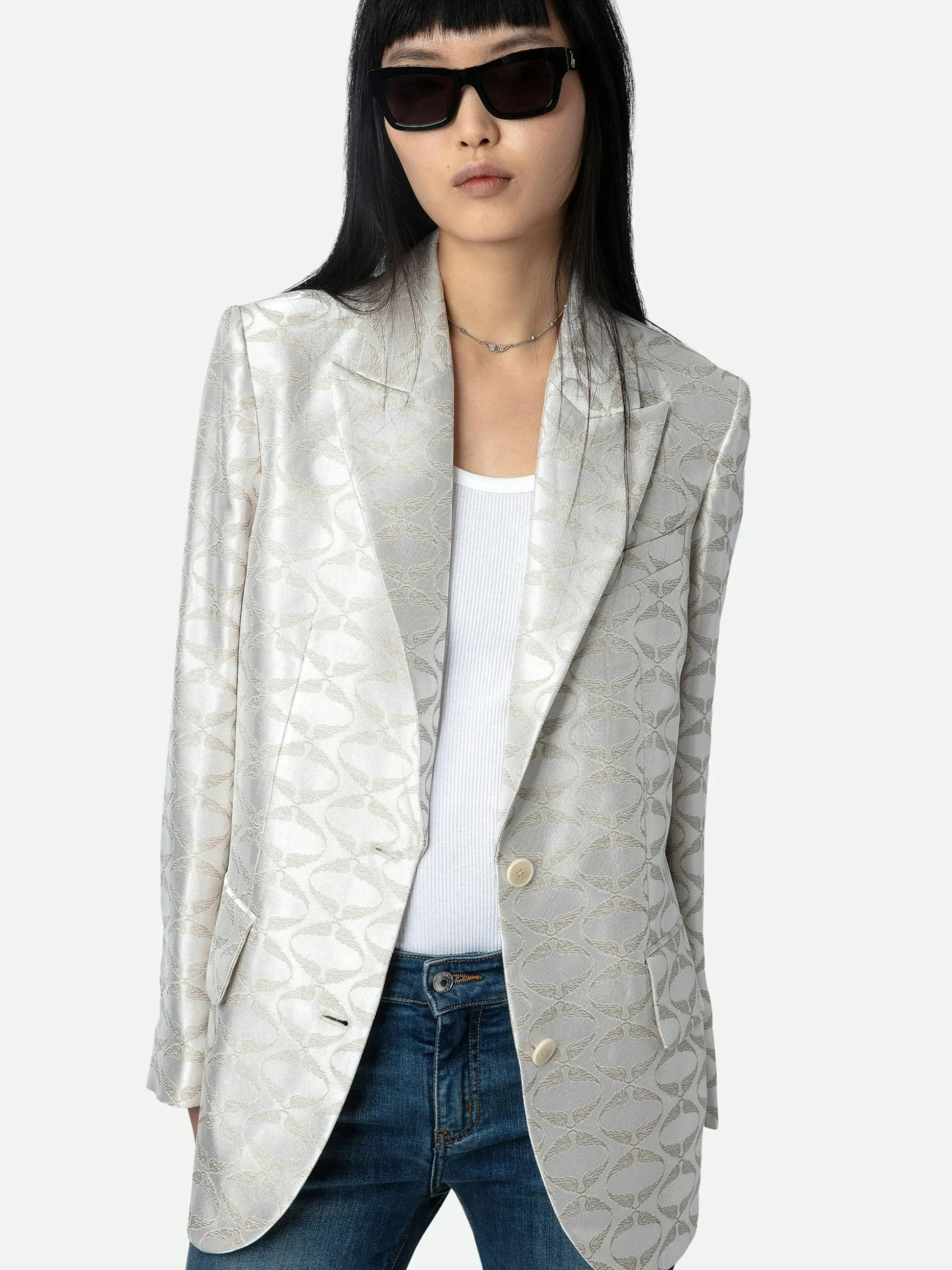 vicka_wings_jacquard_blazer_6.webp Zadig&Voltaire Vicka Wings Jacquard Blazer Scout Store