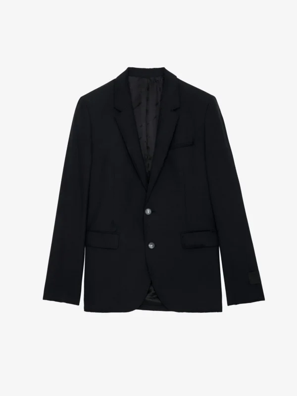 Zadig&Voltaire Viks Blazer Black Flash Sale
