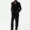 Zadig&Voltaire Viks Linen Blazer Black Clearance