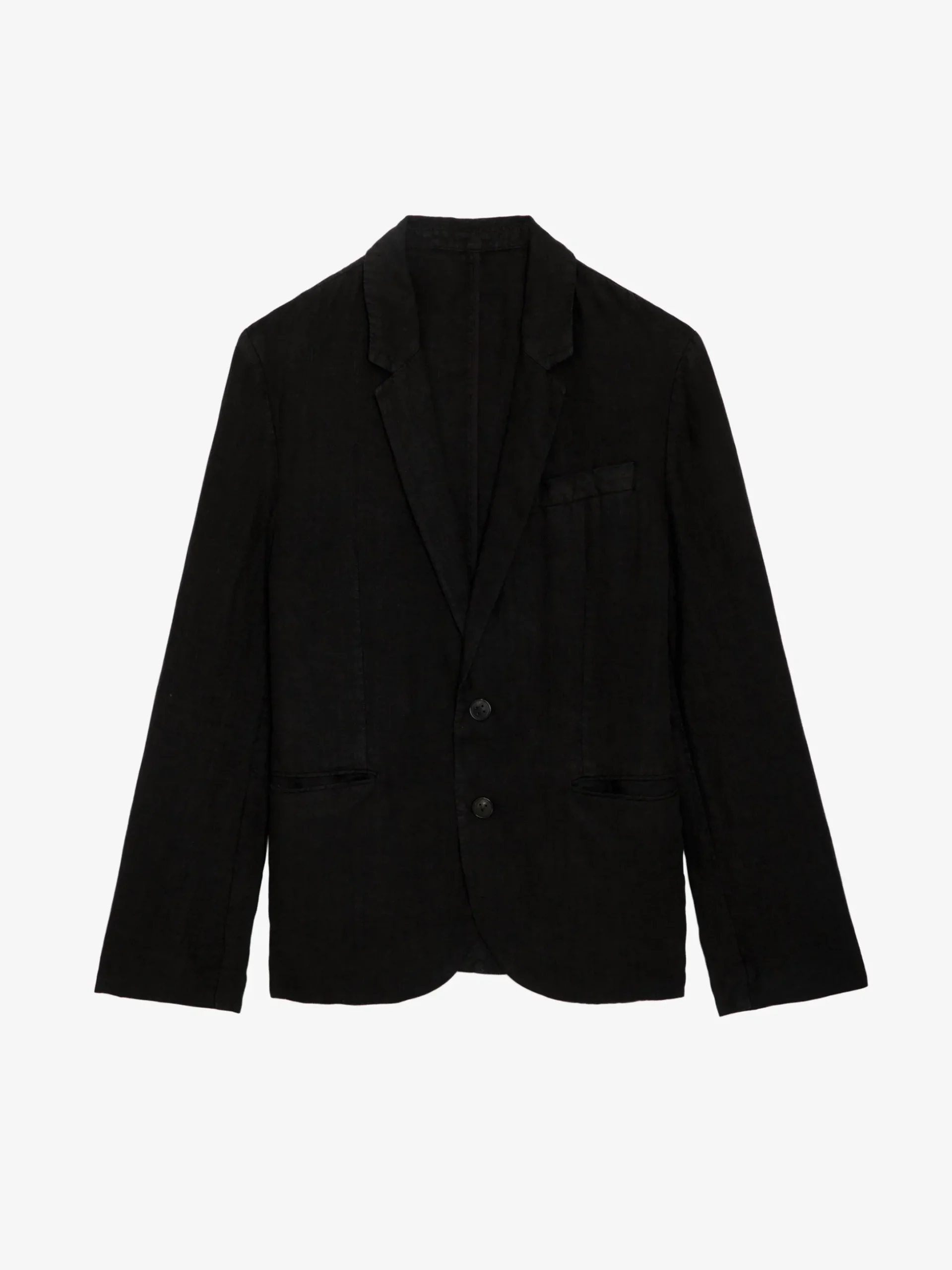 viks_linen_blazer_4.webp Zadig&Voltaire Viks Linen Blazer Black Clearance