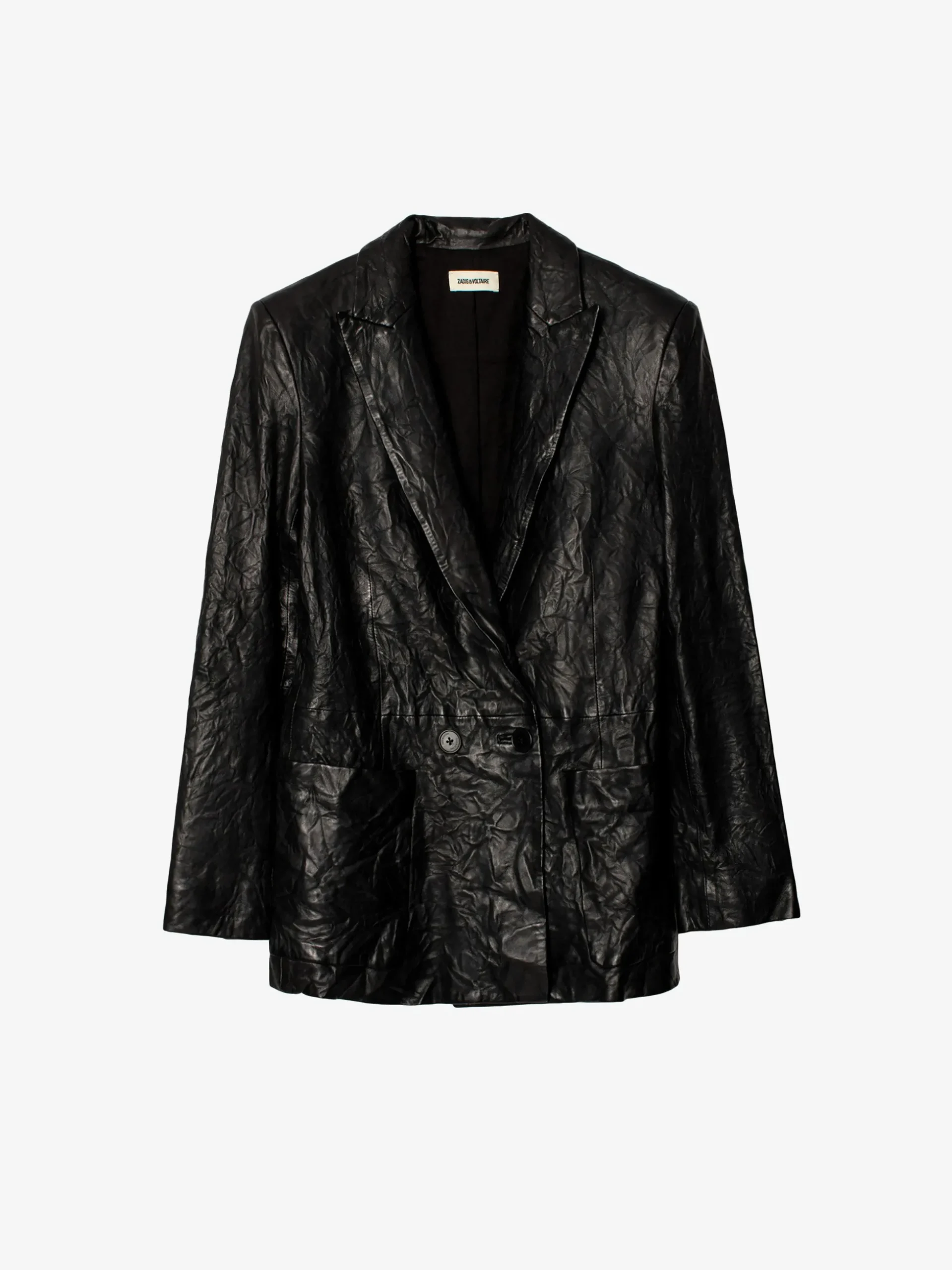 visco_crinkled_leather_jacket_4.webp Zadig&Voltaire Visco Crinkled Leather Jacket Black Best