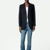 Zadig&Voltaire Viva Arrow Strass Blazer Ink New