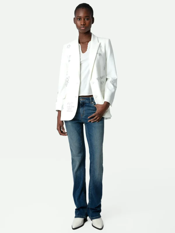 Zadig&Voltaire Viva Diamanté Blazer Judo Cheap