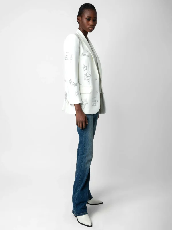 Zadig&Voltaire Viva Diamanté Blazer Judo Cheap