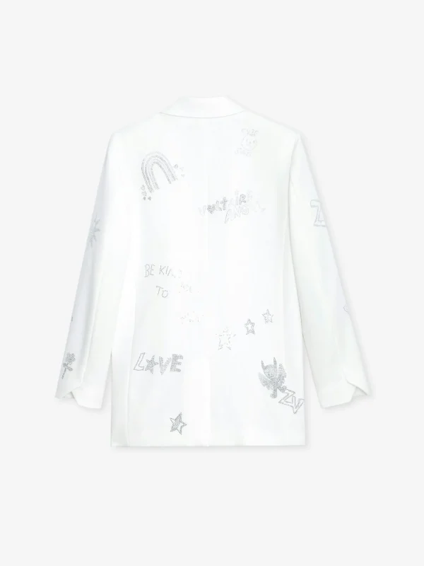 Zadig&Voltaire Viva Diamanté Blazer Judo Cheap