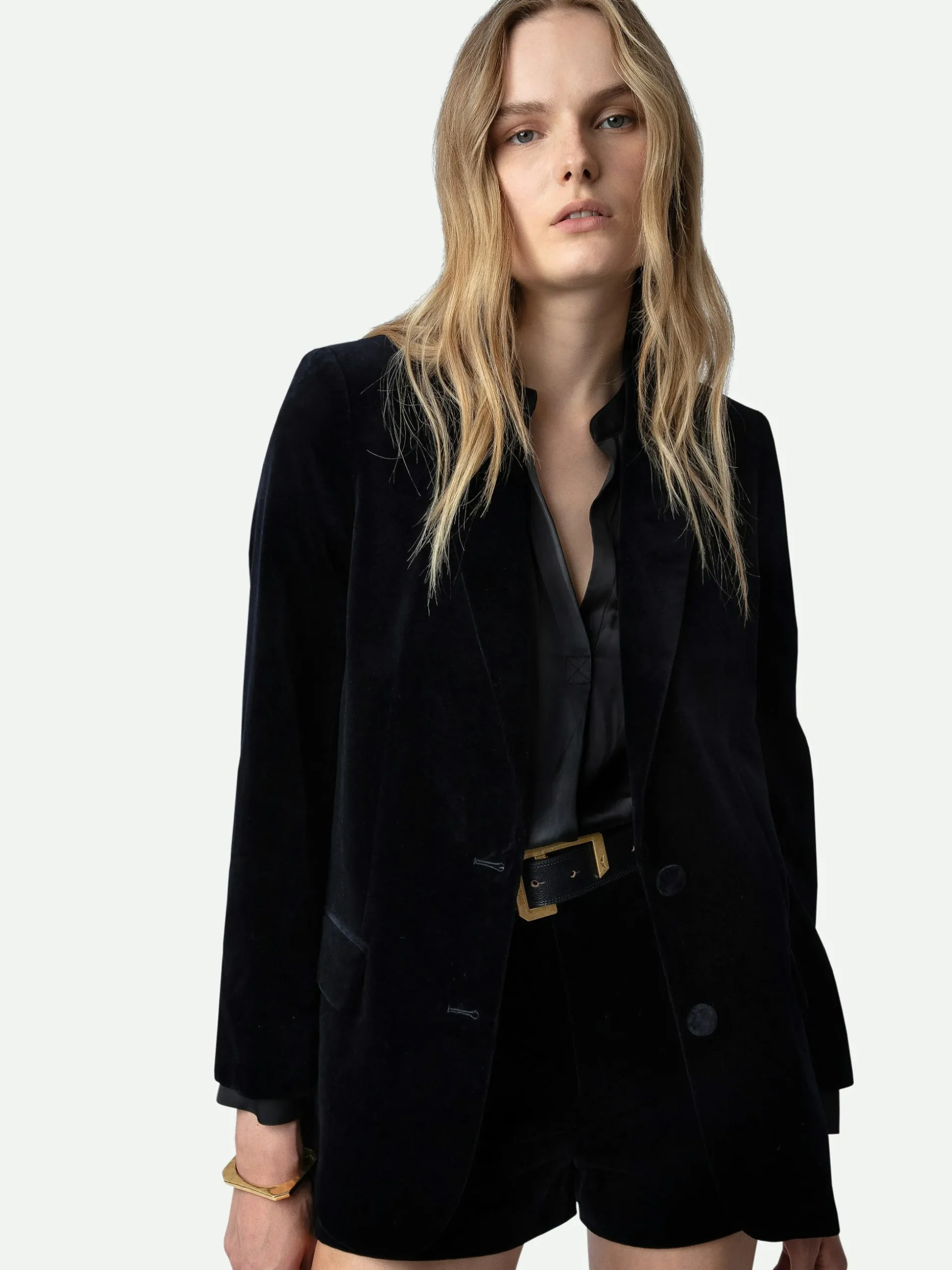 viva_velvet_blazer_3.webp Zadig&Voltaire Viva Velvet Blazer Encre Sale
