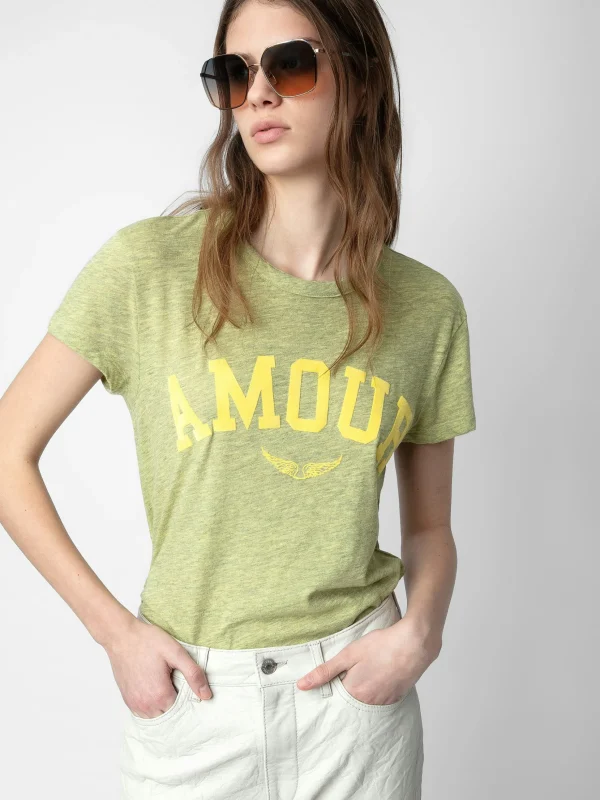 Zadig&Voltaire Walk Amour T-shirt Cedra Cheap