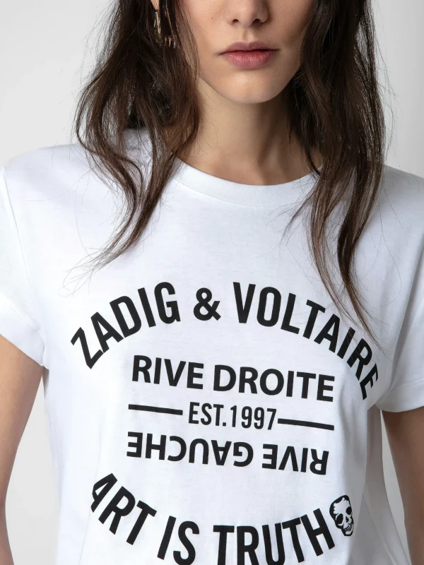 Zadig&Voltaire Walk Blason T-Shirt White Best Sale