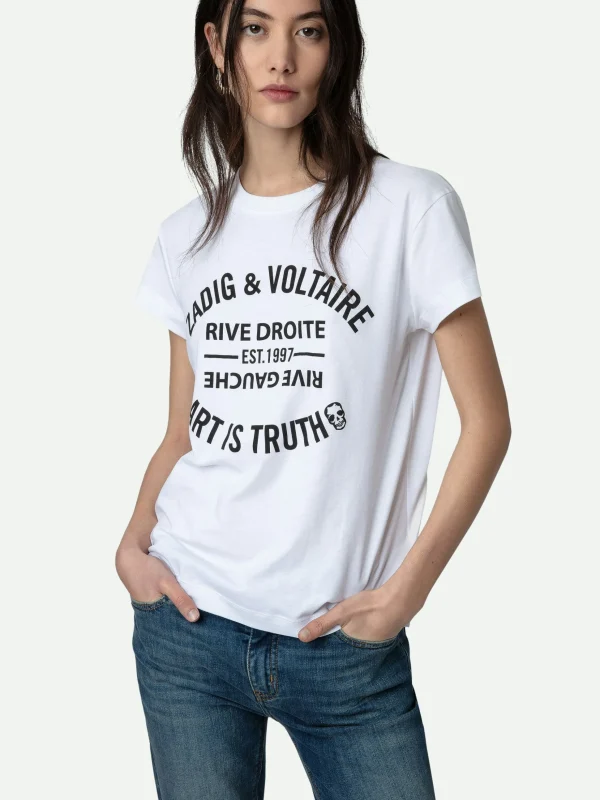 Zadig&Voltaire Walk Blason T-Shirt White Best Sale