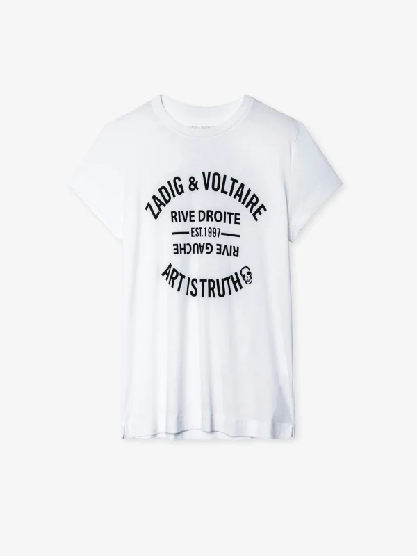 Zadig&Voltaire Walk Blason T-Shirt White Best Sale