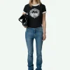 Zadig&Voltaire Walk Diamante Insignia T-shirt Black Online
