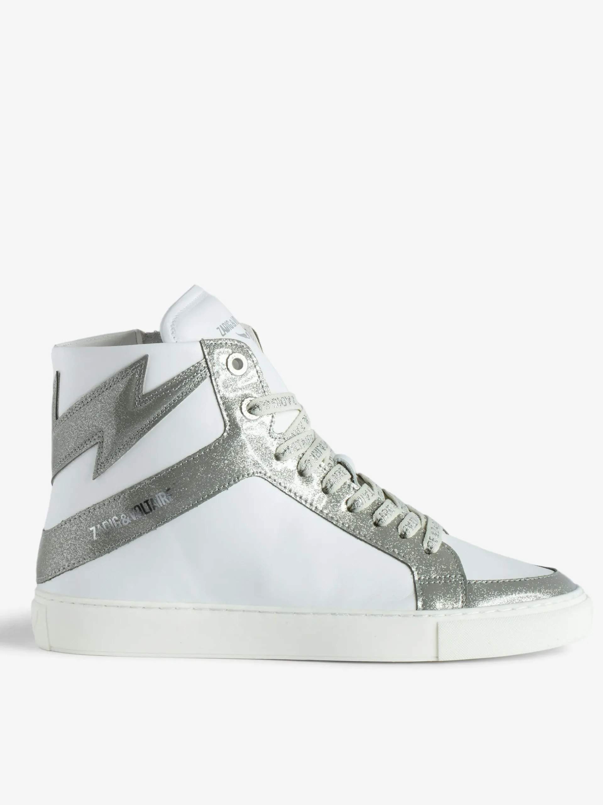 zv_high_flash_hightop_sneakers_0.webp Zadig&Voltaire ZV1747 High Flash High-Top Sneakers Silver Best Sale