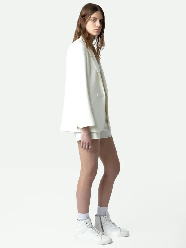 Zadig&Voltaire ZV1747 High Flash Sneakers White Outlet
