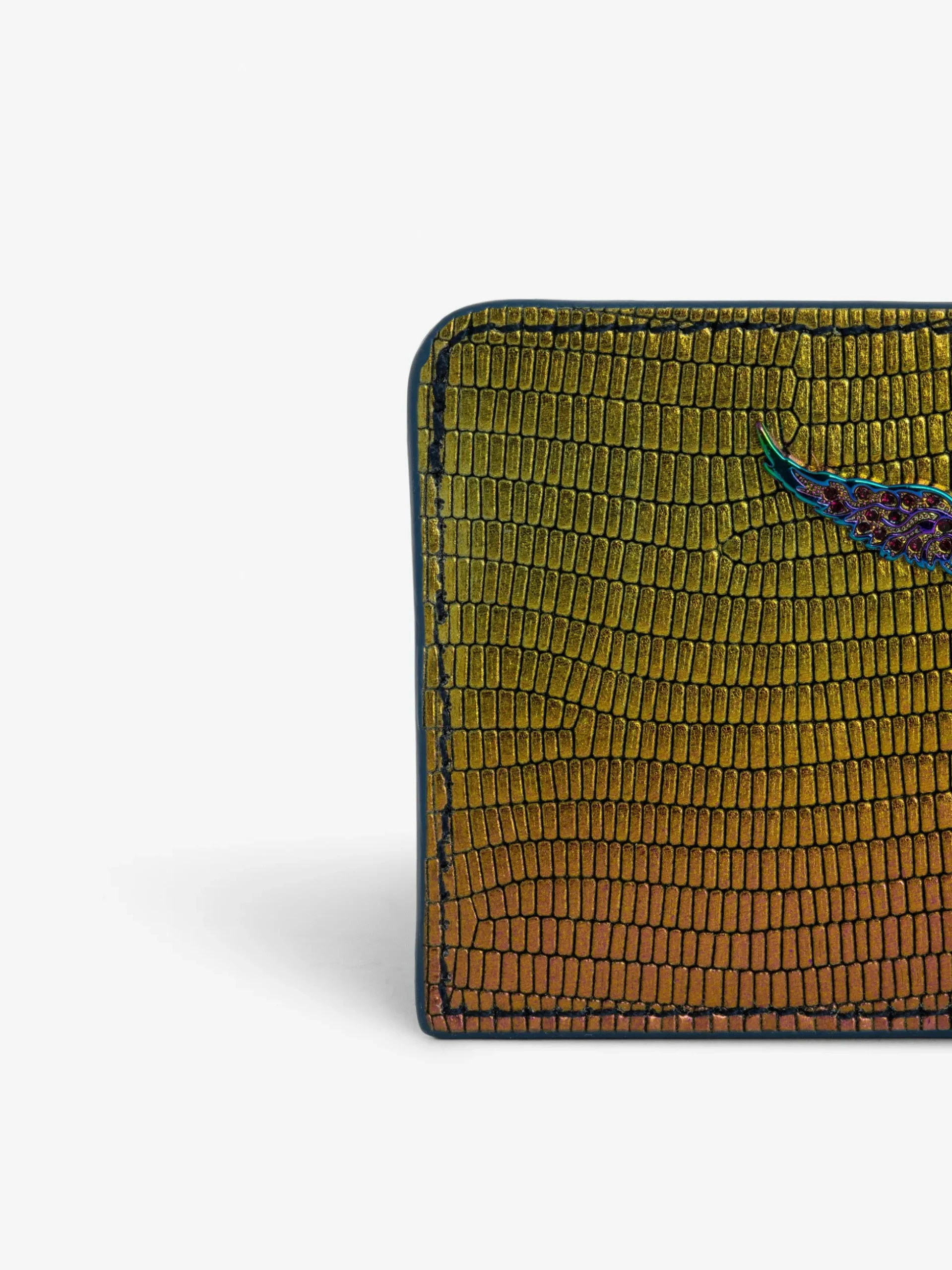 zv_pass_embossed_metallic_card_holder_2.webp Zadig&Voltaire ZV Pass Embossed Metallic Card Holder Rainbow Outlet