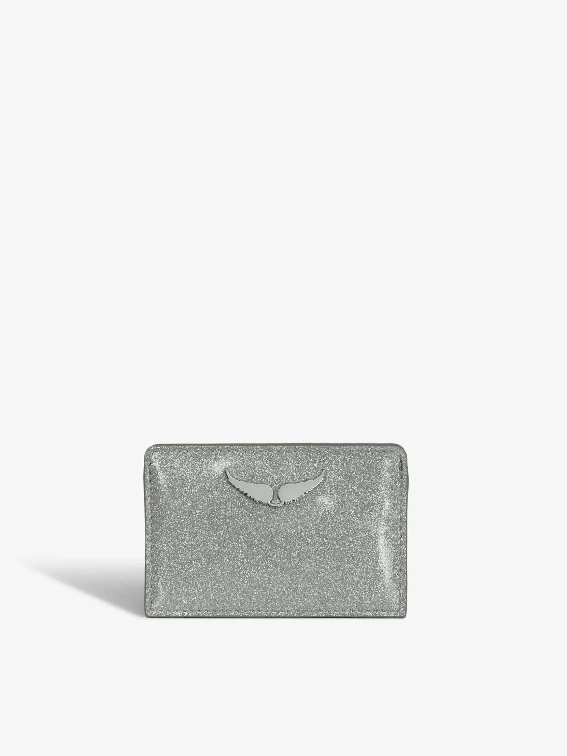 zv_pass_infinity_patent_card_holder_0.webp Zadig&Voltaire ZV Pass Infinity Patent Card Holder Silver Sale